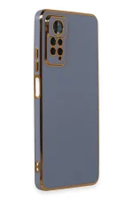 Newface Xiaomi Redmi Note 11 Pro Kılıf Volet Silikon - Mavi - Görsel 2