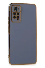 Newface Xiaomi Redmi Note 11 Pro Kılıf Volet Silikon - Mavi
