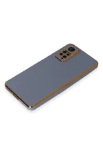 Newface Xiaomi Redmi Note 11 Pro Kılıf Volet Silikon - Mavi - Görsel 4