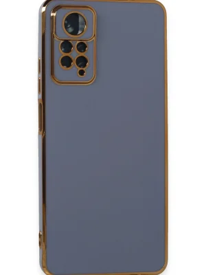 Newface Xiaomi Redmi Note 11 Pro Kılıf Volet Silikon - Mavi