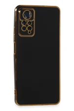Newface Xiaomi Redmi Note 11 Pro Kılıf Volet Silikon - Siyah