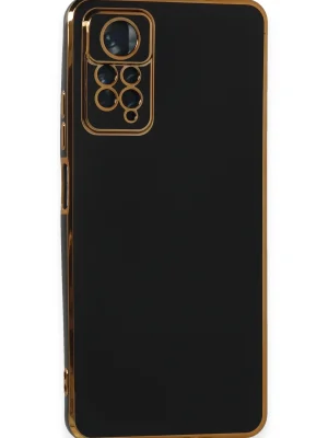 Newface Xiaomi Redmi Note 11 Pro Kılıf Volet Silikon - Siyah