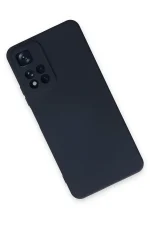Newface Xiaomi Redmi Note 11 Pro Plus 5G Kılıf Nano içi Kadife Silikon - Lacivert - Görsel 2