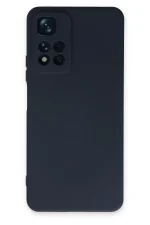 Newface Xiaomi Redmi Note 11 Pro Plus 5G Kılıf Nano içi Kadife Silikon - Lacivert