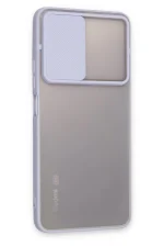 Newface Xiaomi Redmi Note 11 Pro Plus 5G Kılıf Palm Buzlu Kamera Sürgülü Silikon - Lila - Görsel 2