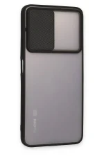 Newface Xiaomi Redmi Note 11 Pro Plus 5G Kılıf Palm Buzlu Kamera Sürgülü Silikon - Siyah - Görsel 2