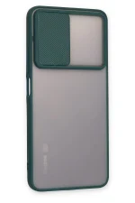 Newface Xiaomi Redmi Note 11 Pro Plus 5G Kılıf Palm Buzlu Kamera Sürgülü Silikon - Yeşil - Görsel 2