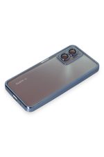 Newface Xiaomi Redmi Note 11E Kılıf Razer Lensli Silikon - Açık Mavi - Görsel 4