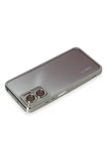 Newface Xiaomi Redmi Note 11E Kılıf Razer Lensli Silikon - Gümüş - Görsel 3