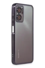 Newface Xiaomi Redmi Note 11E Kılıf Razer Lensli Silikon - Mor - Görsel 2