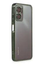 Newface Xiaomi Redmi Note 11E Kılıf Razer Lensli Silikon - Yeşil - Görsel 2