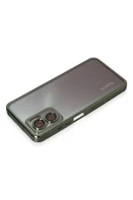 Newface Xiaomi Redmi Note 11E Kılıf Razer Lensli Silikon - Yeşil - Görsel 3