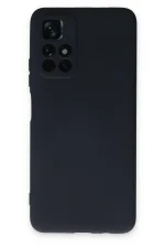 Newface Xiaomi Redmi Note 11T Kılıf Nano içi Kadife Silikon - Lacivert