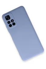 Newface Xiaomi Redmi Note 11T Kılıf Nano içi Kadife Silikon - Lila - Görsel 3