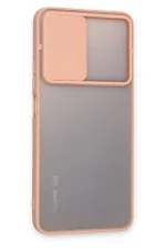 Newface Xiaomi Redmi Note 11T Kılıf Palm Buzlu Kamera Sürgülü Silikon - Pembe - Görsel 2