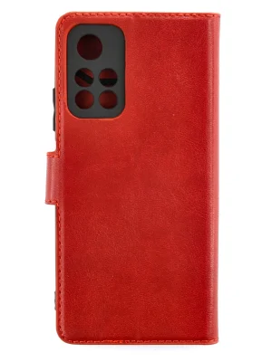 Newface Xiaomi Redmi Note 11T Kılıf Trend S Plus Kapaklı Kılıf - Kırmızı