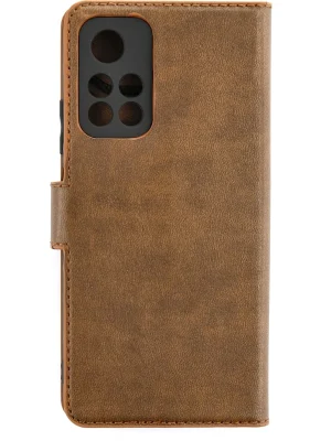 Newface Xiaomi Redmi Note 11T Kılıf Trend S Plus Kapaklı Kılıf - Taba