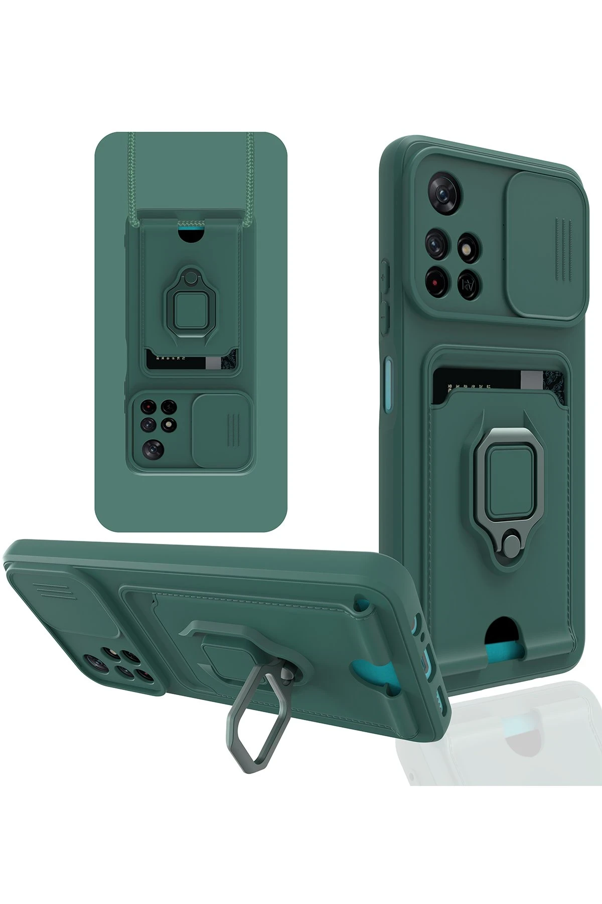 newface-xiaomi-redmi-note-11t-kilif-zuma-kartvizitli-yuzuklu-silikon-yesil-default.webp Newface Xiaomi Redmi Note 11T Kılıf Zuma Kartvizitli Yüzüklü Silikon - Yeşil - Görsel 1