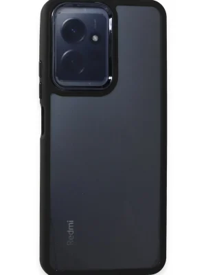 Newface Xiaomi Redmi Note 12 4G Kılıf Dora Kapak - Siyah