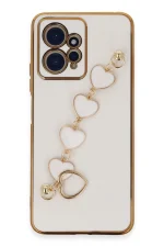 Newface Xiaomi Redmi Note 12 4G Kılıf Esila Silikon - Beyaz