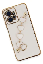 Newface Xiaomi Redmi Note 12 4G Kılıf Esila Silikon - Beyaz - Görsel 4