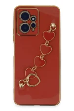 Newface Xiaomi Redmi Note 12 4G Kılıf Esila Silikon - Kırmızı