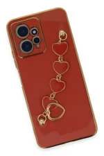 Newface Xiaomi Redmi Note 12 4G Kılıf Esila Silikon - Kırmızı - Görsel 4