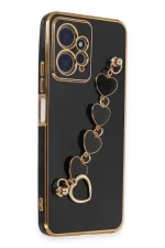 Newface Xiaomi Redmi Note 12 4G Kılıf Esila Silikon - Siyah - Görsel 2