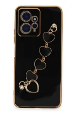 Newface Xiaomi Redmi Note 12 4G Kılıf Esila Silikon - Siyah