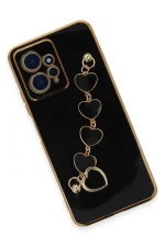 Newface Xiaomi Redmi Note 12 4G Kılıf Esila Silikon - Siyah - Görsel 4