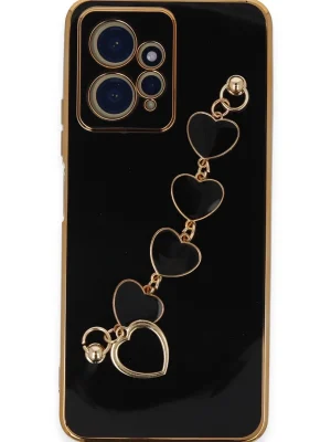 Newface Xiaomi Redmi Note 12 4G Kılıf Esila Silikon - Siyah