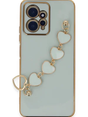 Newface Xiaomi Redmi Note 12 4G Kılıf Esila Silikon - Su Yeşili