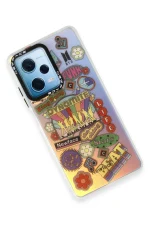 Newface Xiaomi Redmi Note 12 4G Kılıf Estoril Desenli Kapak - Estoril - 14 - Görsel 3