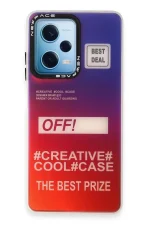 Newface Xiaomi Redmi Note 12 4G Kılıf Estoril Desenli Kapak - Estoril - 9 - Görsel 2