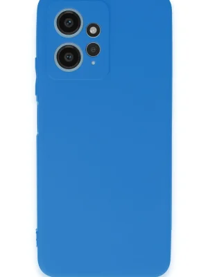 Newface Xiaomi Redmi Note 12 4G Kılıf First Silikon - Mavi