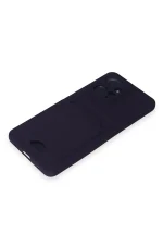Newface Xiaomi Redmi Note 12 4G Kılıf Kelvin Kartvizitli Silikon - Derin Mor - Görsel 4