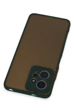 Newface Xiaomi Redmi Note 12 4G Kılıf Montreal Silikon Kapak - Yeşil - Görsel 3