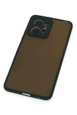 Newface Xiaomi Redmi Note 12 4G Kılıf Montreal Silikon Kapak - Yeşil - Görsel 4