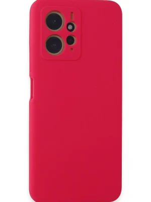Newface Xiaomi Redmi Note 12 4G Kılıf Nano içi Kadife Silikon - Pembe