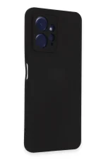 Newface Xiaomi Redmi Note 12 4G Kılıf Nano içi Kadife Silikon - Siyah - Görsel 2