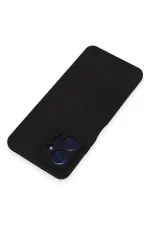 Newface Xiaomi Redmi Note 12 4G Kılıf Nano içi Kadife Silikon - Siyah - Görsel 3