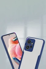 Newface Xiaomi Redmi Note 12 4G Kılıf Platin Silikon - Kırmızı - Görsel 3