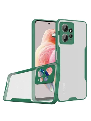 Newface Xiaomi Redmi Note 12 4G Kılıf Platin Silikon - Yeşil