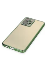 Newface Xiaomi Redmi Note 12 4G Kılıf Razer Lensli Silikon - Yeşil - Görsel 4