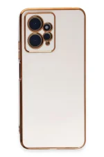 Newface Xiaomi Redmi Note 12 4G Kılıf Volet Silikon - Beyaz