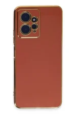 Newface Xiaomi Redmi Note 12 4G Kılıf Volet Silikon - Kırmızı