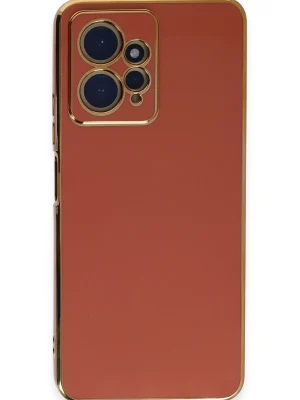 Newface Xiaomi Redmi Note 12 4G Kılıf Volet Silikon - Kırmızı