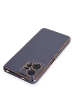 Newface Xiaomi Redmi Note 12 4G Kılıf Volet Silikon - Mavi - Görsel 3