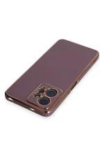 Newface Xiaomi Redmi Note 12 4G Kılıf Volet Silikon - Mor - Görsel 3