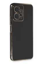 Newface Xiaomi Redmi Note 12 4G Kılıf Volet Silikon - Siyah - Görsel 2